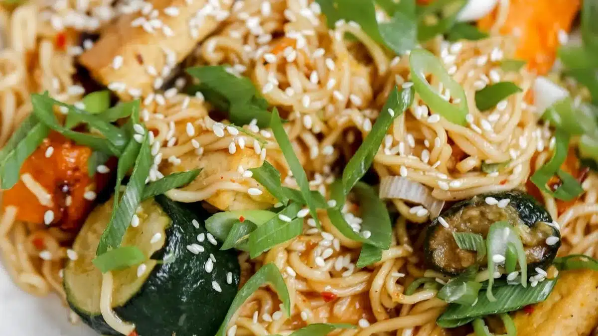 Leftover Roast Vegetable Stir-Fry