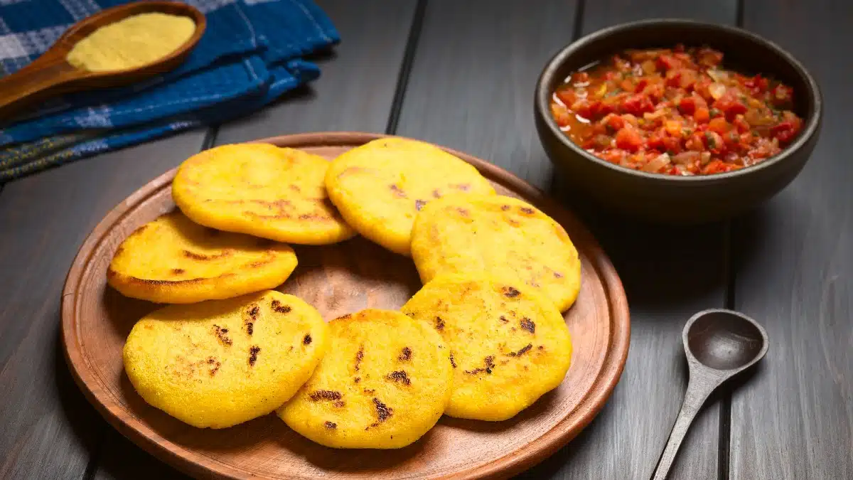 arepas venezuela and colom