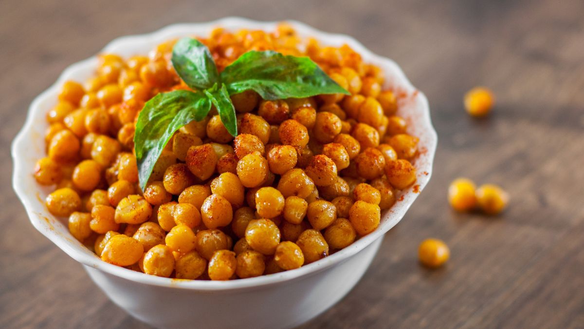 crispy chickpeas