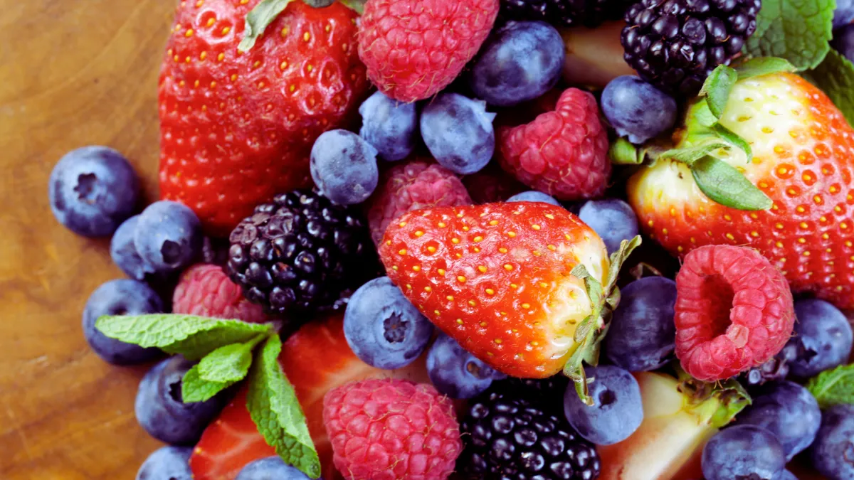 Berries (Blueberries, Strawberries, Raspberries)