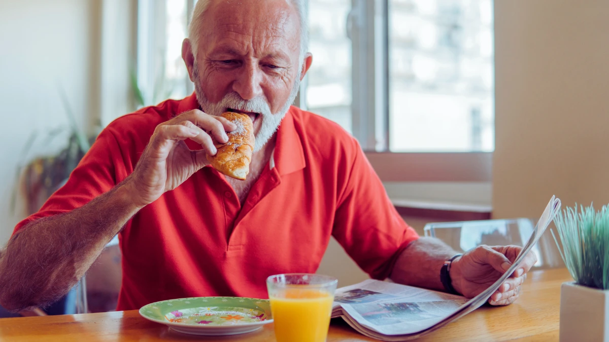 Eating a High-Sugar Breakfast