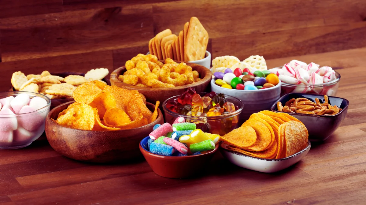 High-Sodium Snacks (Chips, Pretzels)