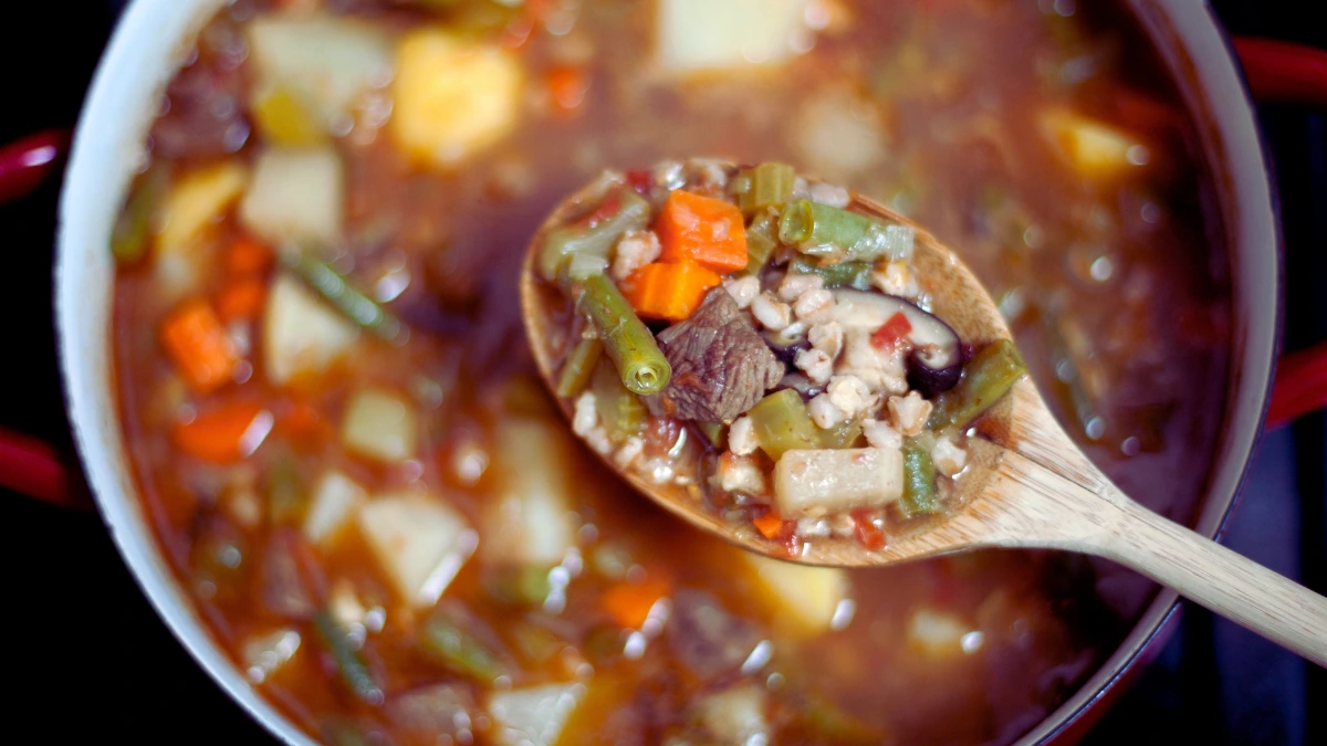 Mushroom & Barley Soup