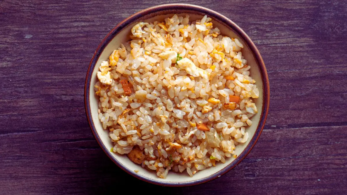 Natto over Brown Rice