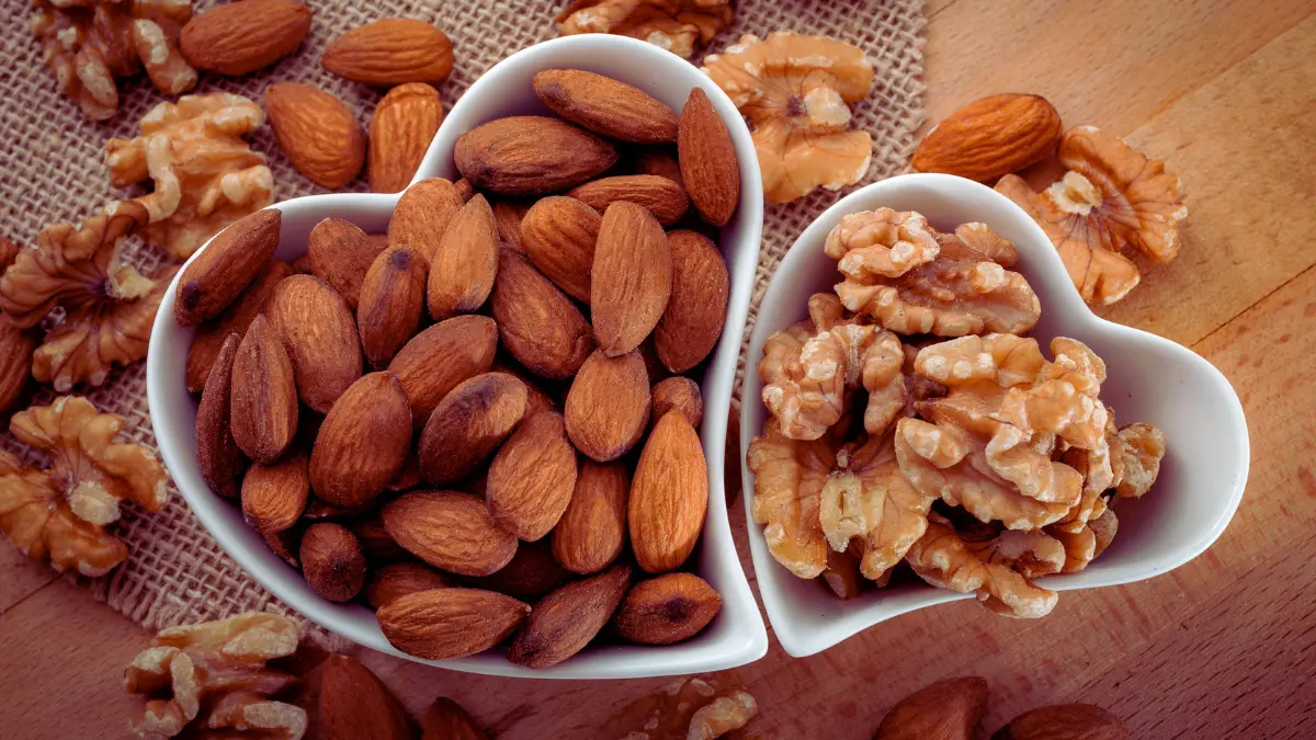Nuts (Walnuts, Almonds)