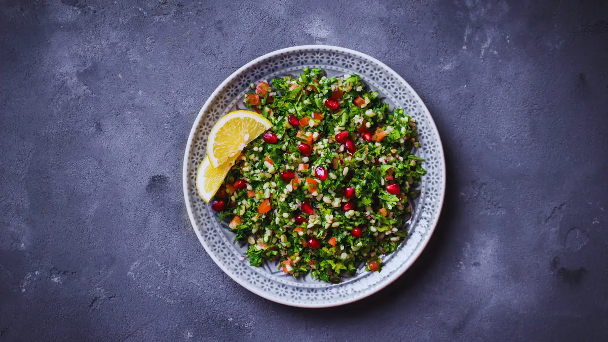 Pomegranate Tabbouleh