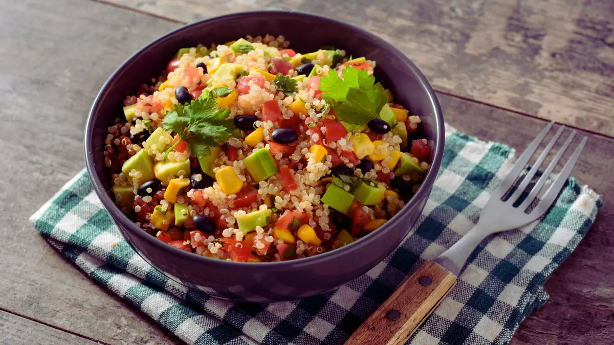Quinoa and Black Bean Salad