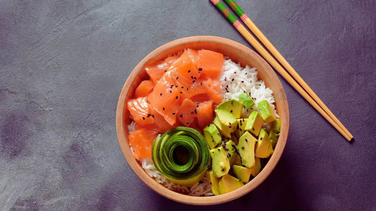 Salmon & Avocado Sushi Bowl