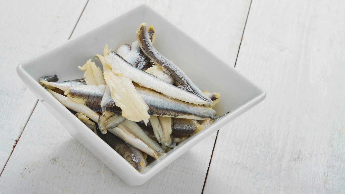 Salt-Cured Anchovies