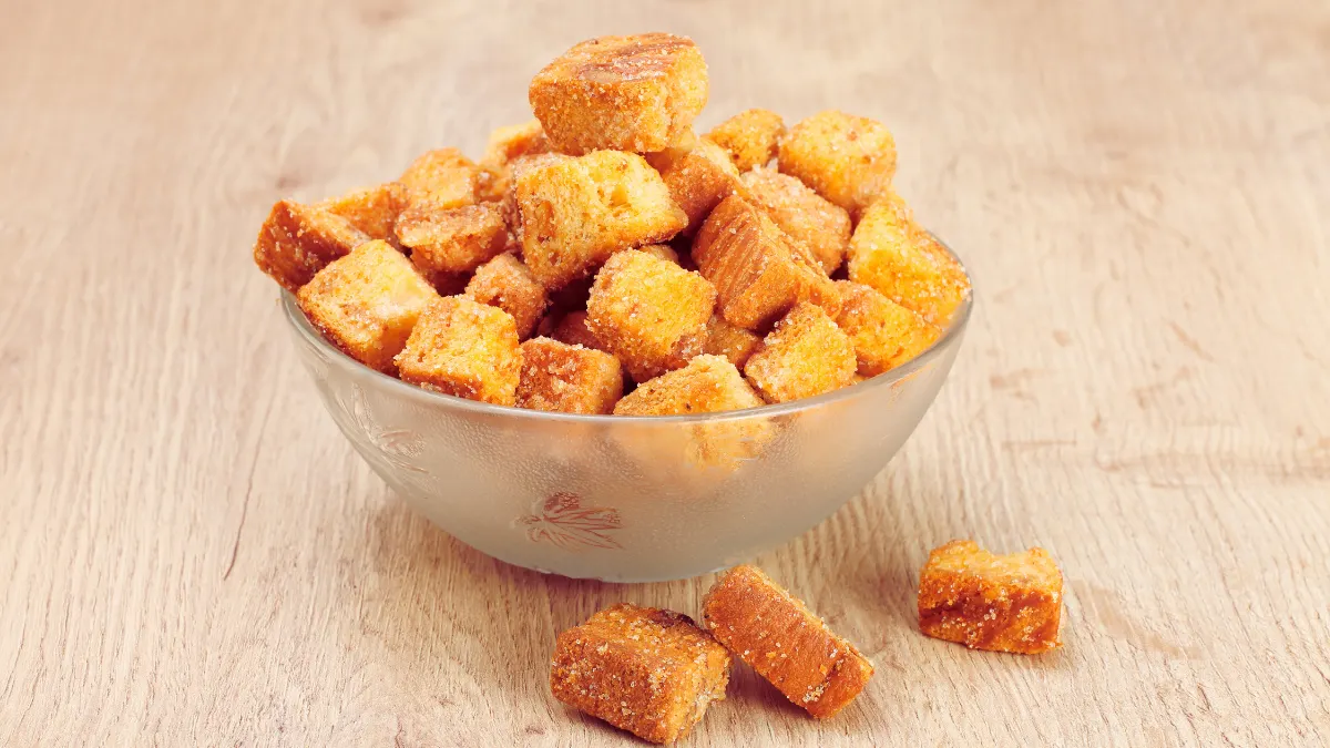 Croutons and Refined Carbohydrates