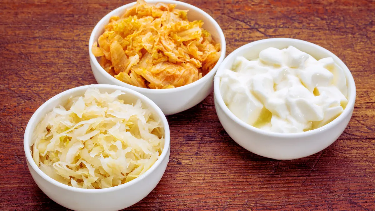 Fermented Foods (Yogurt, Kimchi)