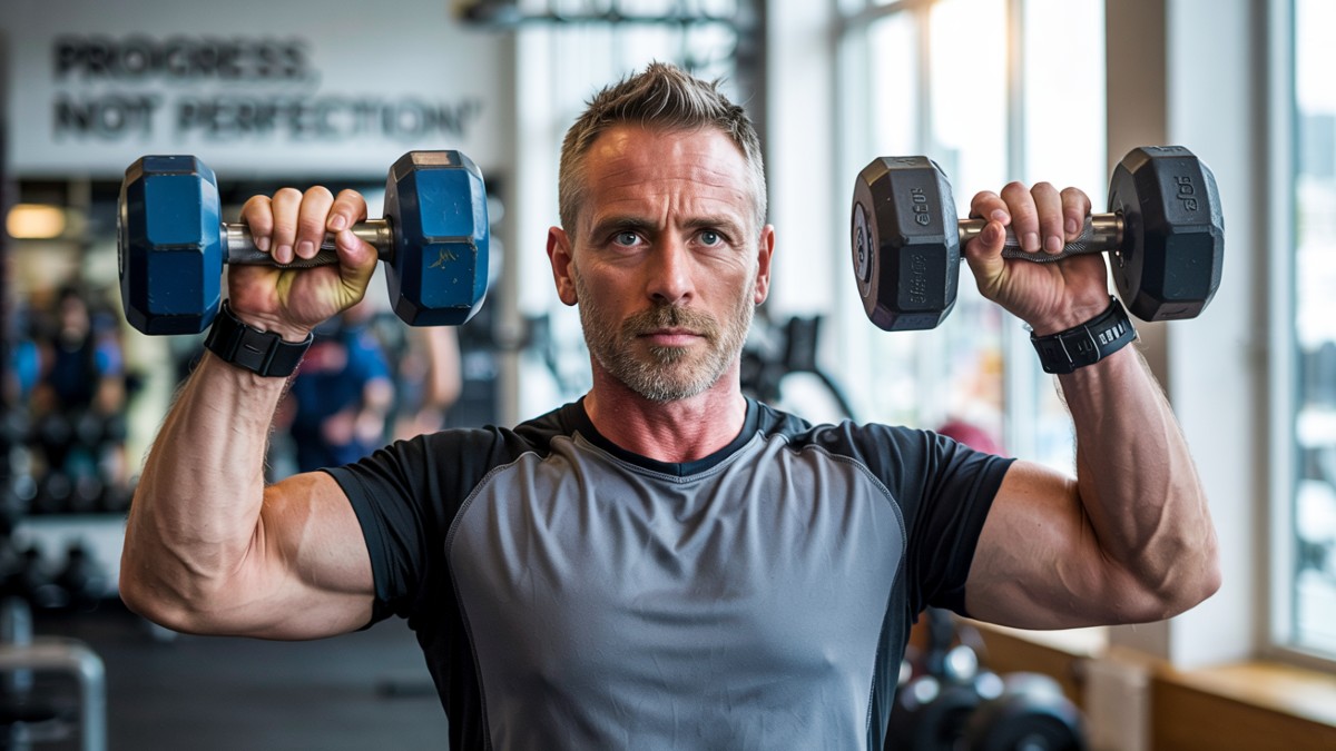 Heavy Overhead Barbell Presses