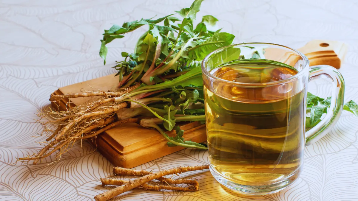 Sip Dandelion or Green Tea