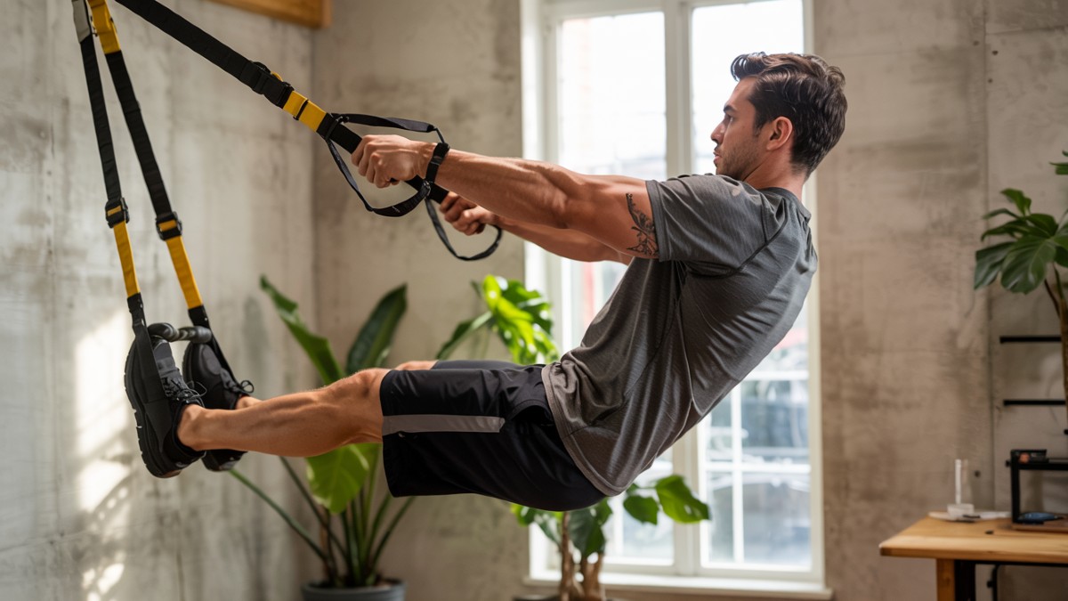 TRX Rows (Feet Elevated)