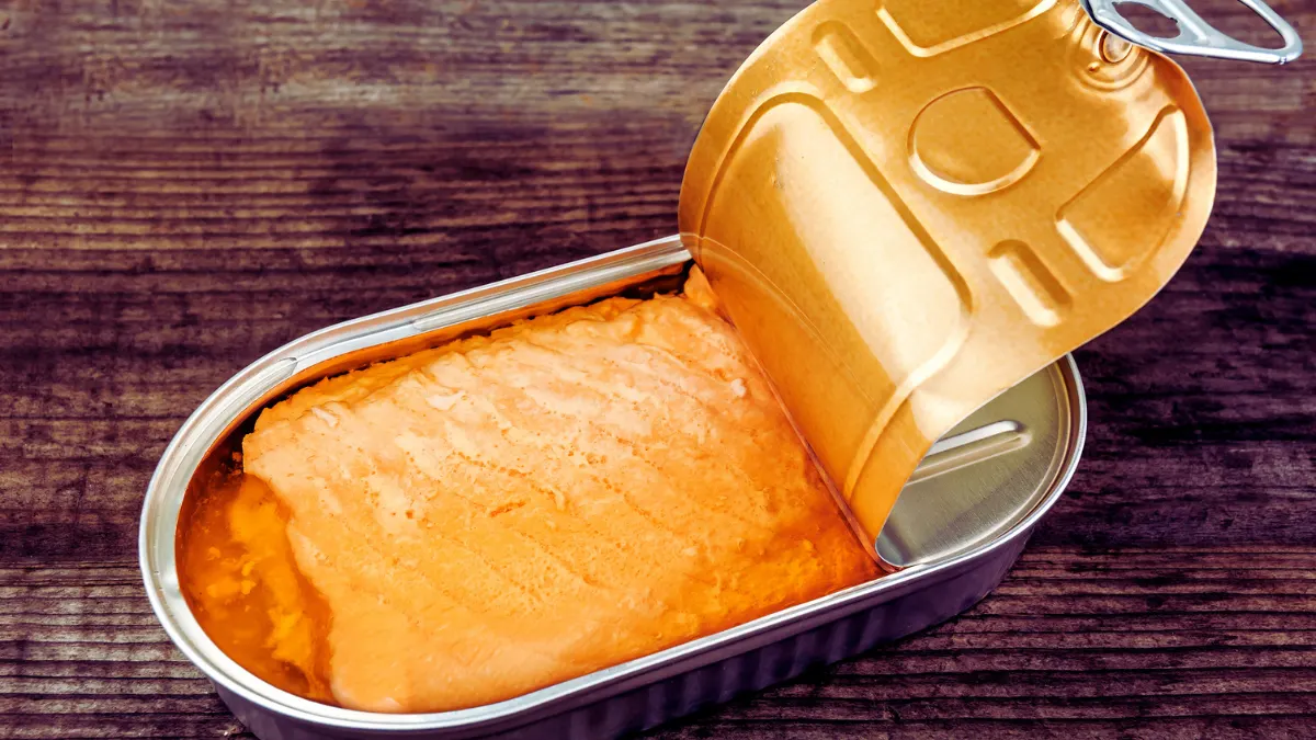 Canned Salmon (with Bones)