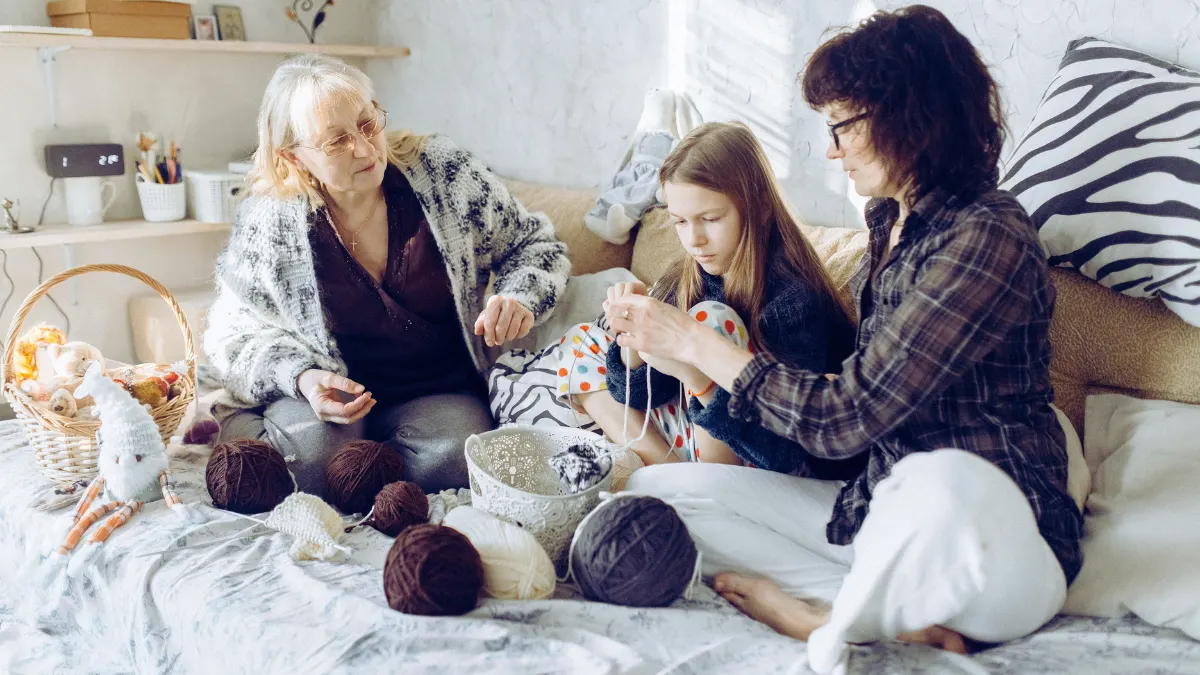 Knitting, Crocheting, and "Grandma Hobbies"