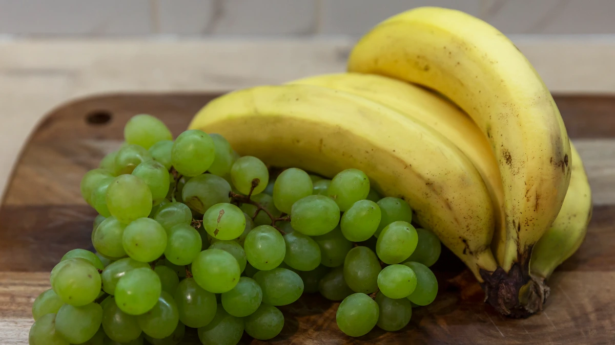 Bananas and Grapes