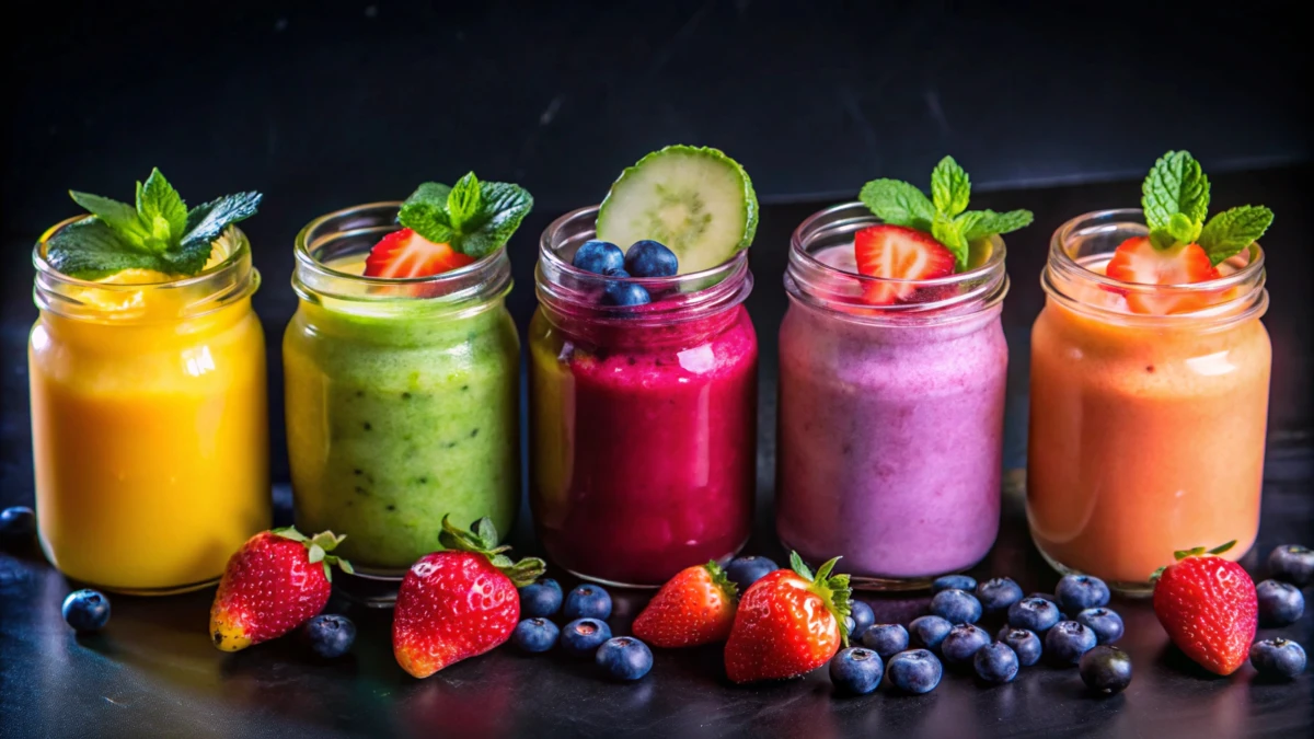 Commercial Fruit Smoothies & Juices
