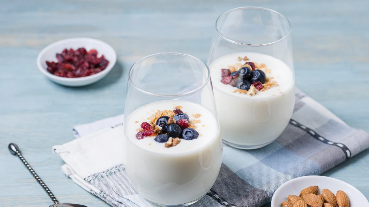 Low-Fat Flavored Yogurt