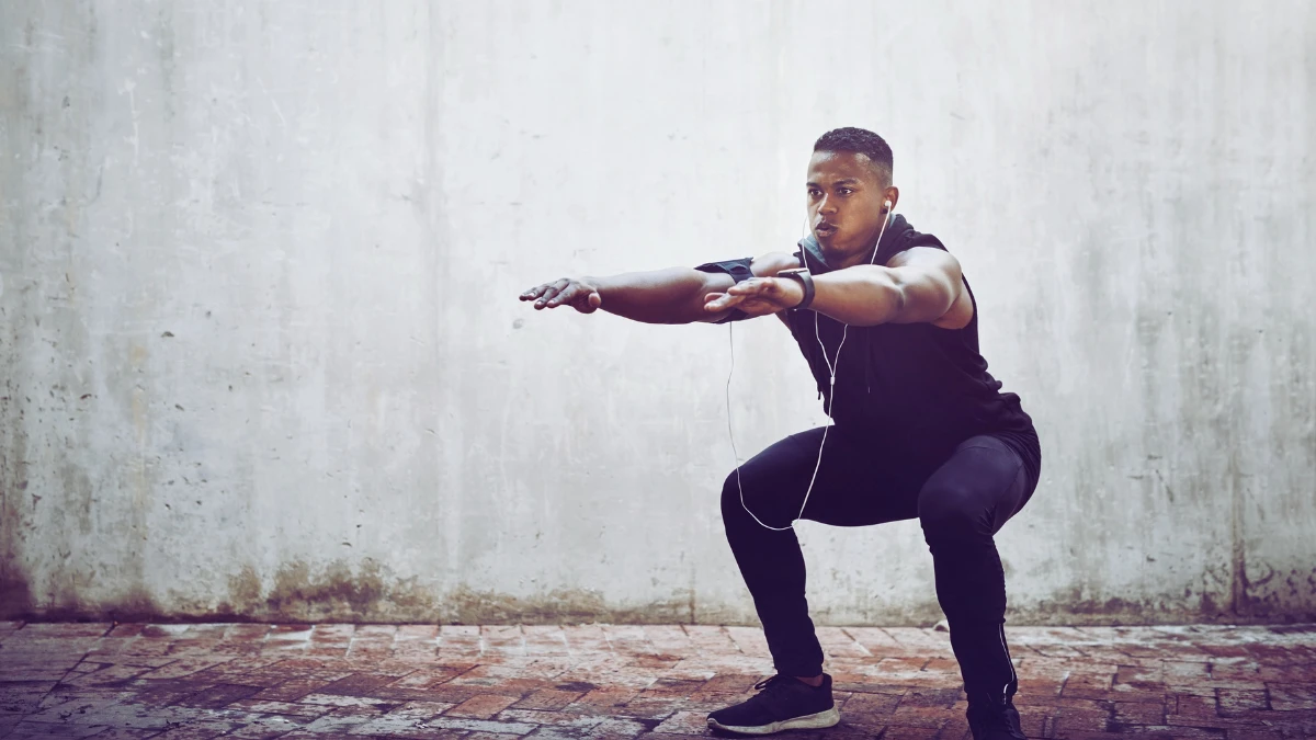 Plyometric Jump Squats with Poor Form