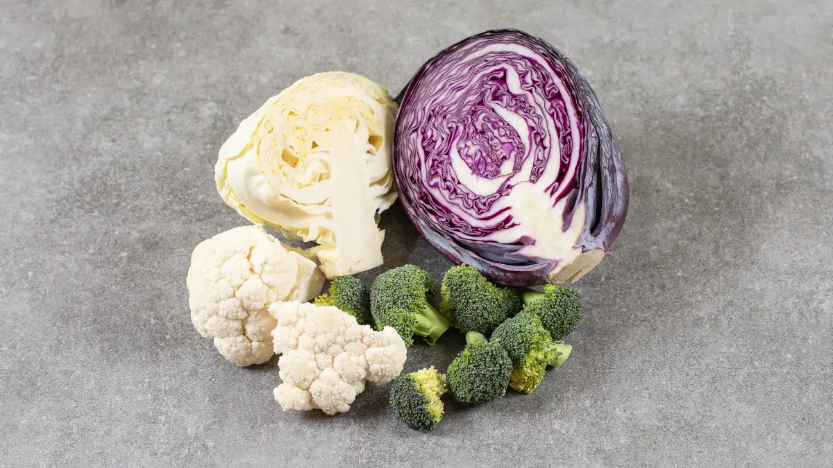 Raw Cruciferous Vegetables (Kale, Broccoli, Cabbage)