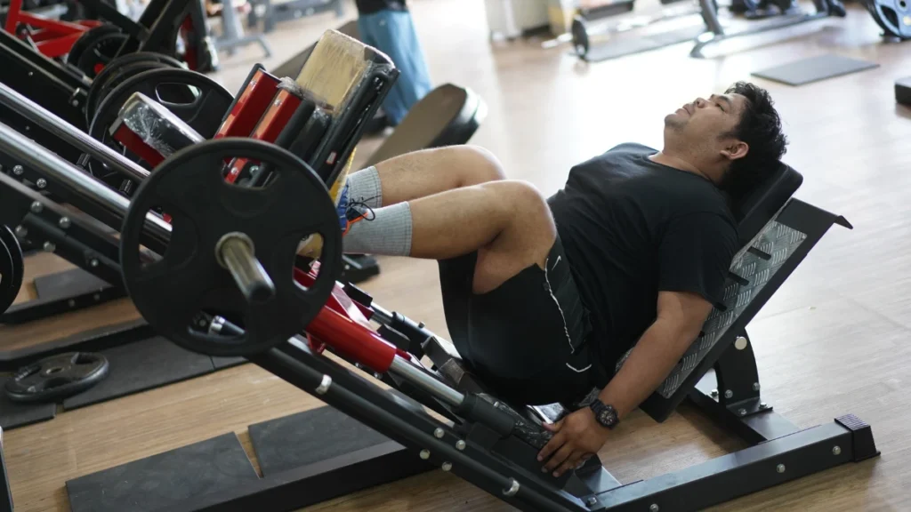The Leg Press (specifically locking the knees)
