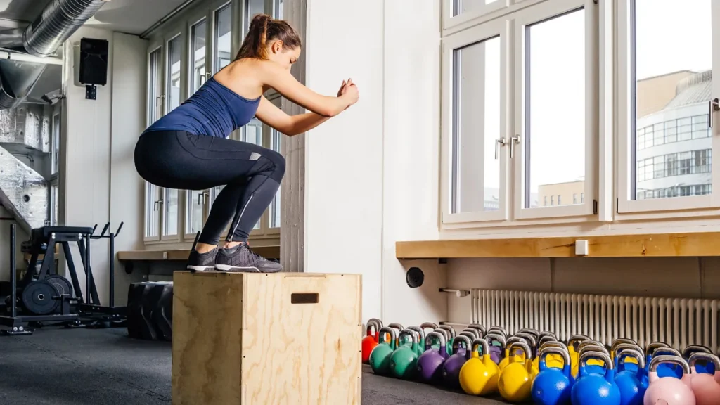 Rebound Box Jumps