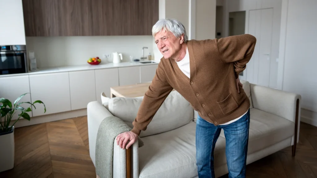 Stooped or Hunching Posture