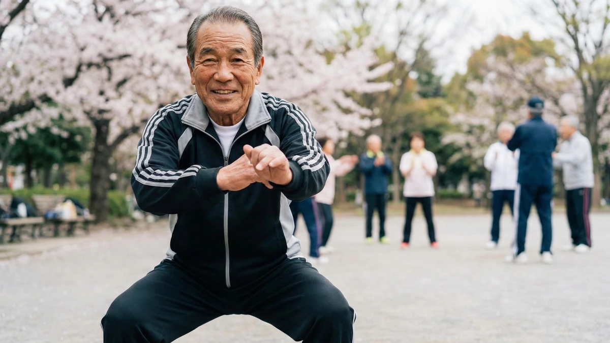 Exercises the Japanese do to Double Their Leg Strength After 60