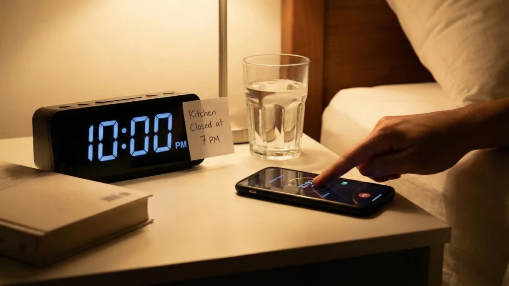 Stop Eating 3 Hours Before Bed