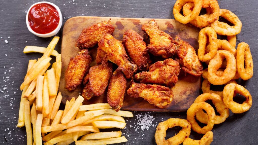 Deep Fried Fast Food Combines Several Weak Spots