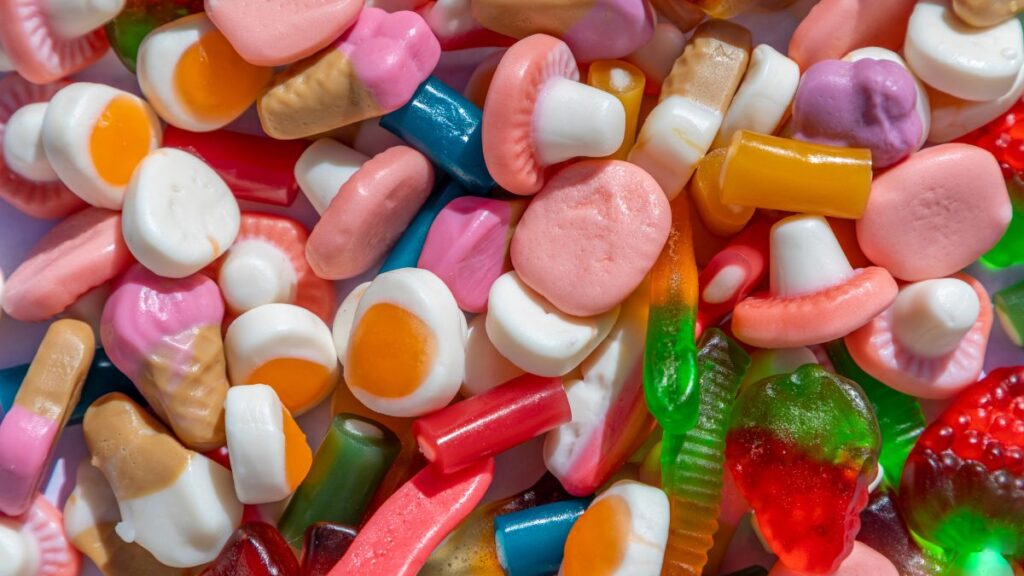 Candy and Gummy Sweets Add Sugar Without Protective Nutrients